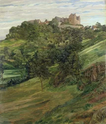 Burg Lichtenberg im Odenwald, 1900